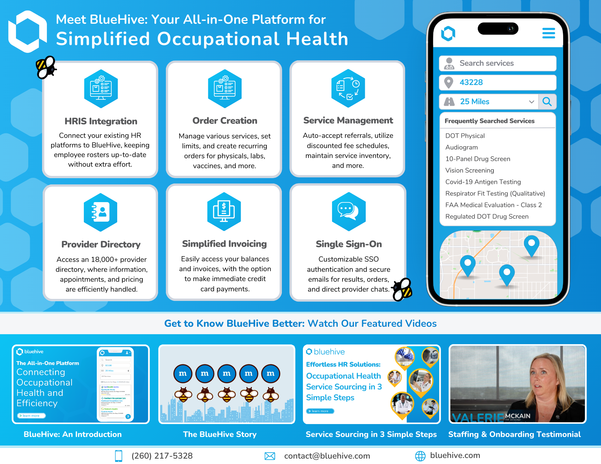 BlueHive Page